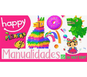 Happy Piñatas y Manulidades